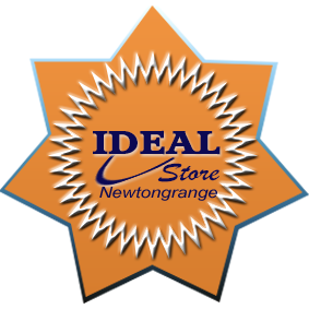 Ideal Store Newtongrange Bright Orange Star Logo